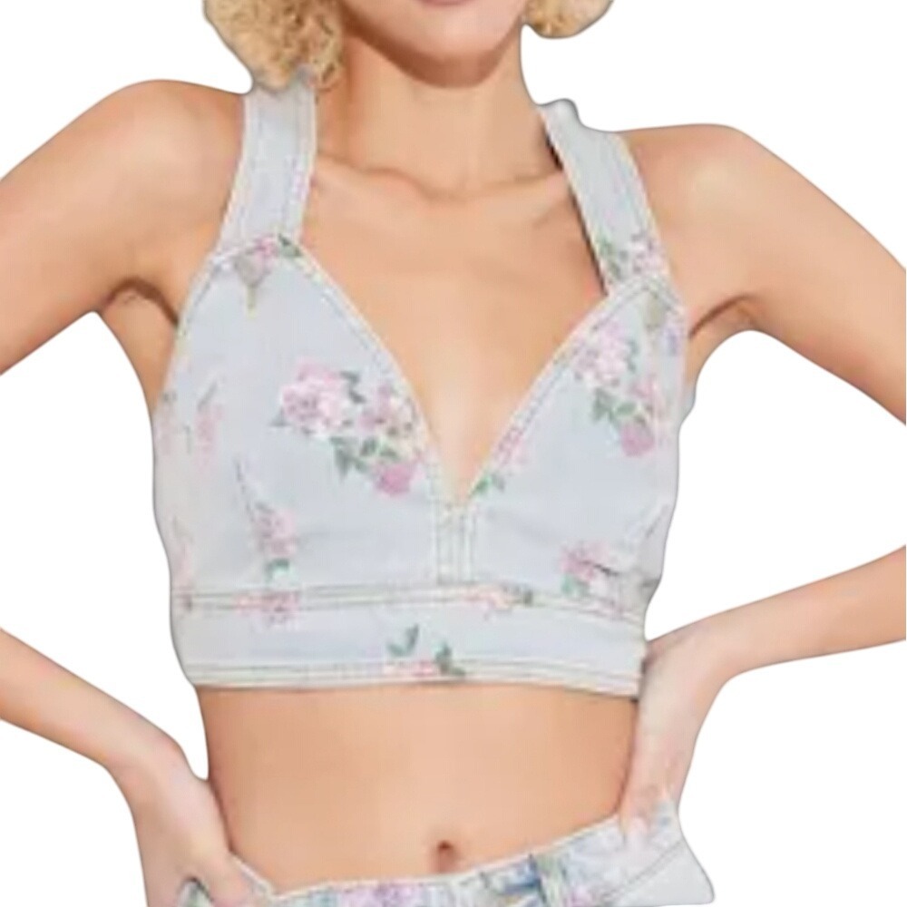 Cropped Denim Vest - Wild Fable NWT SKUW349-352‎